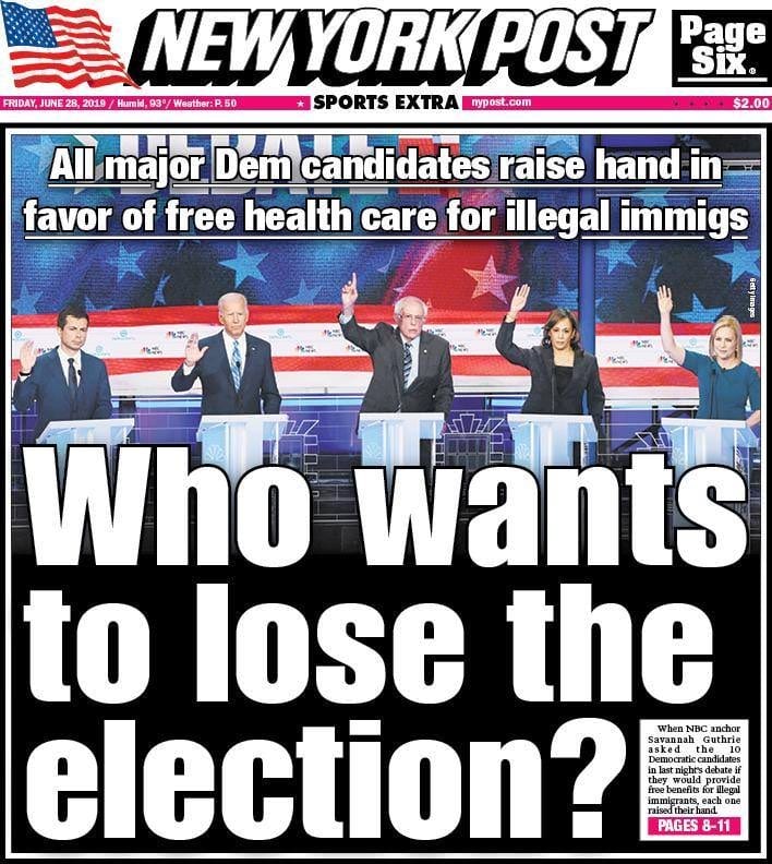 New York Post Cover