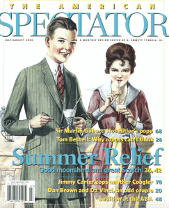 American Spectator cover July/August 2006