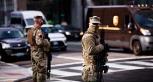 National Guard in Washington, D.C., January 6, 2021 (Johnny Silvercloud/Shutterstock.com) spectator.org