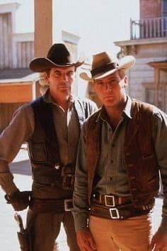 Lee Majors and Peter Break in “The Big Valley” (Photo: Lee Majors)
