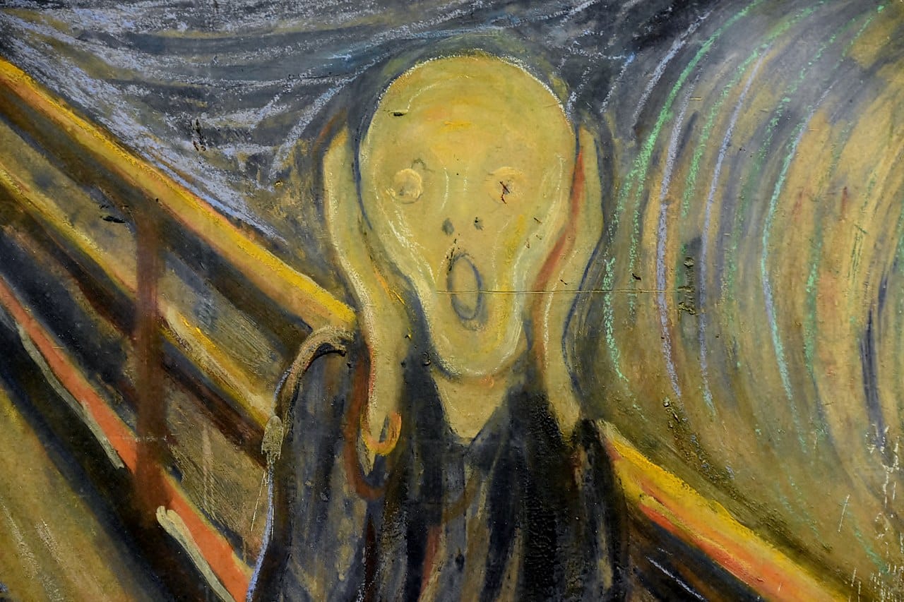 Edvard Munch art, “The Scream,” 1893, National Gallery, Oslo, Norway (Richard Mortel/Wikimedia Commons) spectator.org