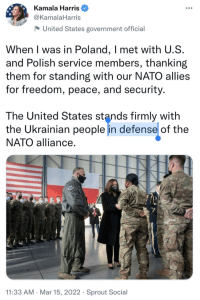 Original VP Tweet 11am March 15