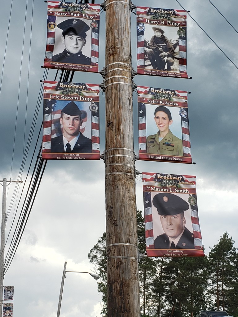 Flags in Brockway, Pennsylvania (Paul Kengor) spectator.org