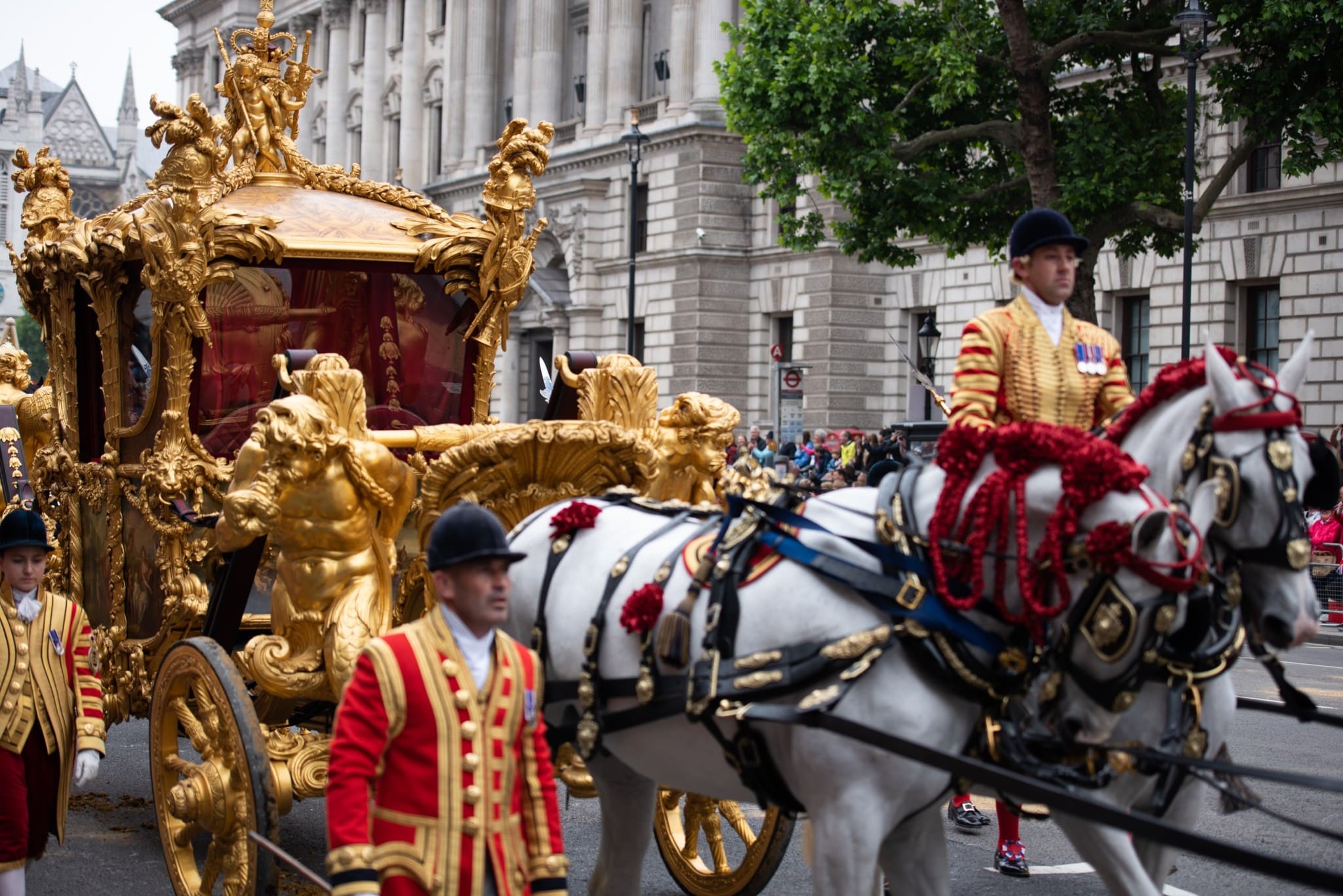 The British royal family appears on screen during the Queen Elizabeth II Platinum Jubilee on June 5, 2022. (Shutterstock/Loredana Sangiuliano)
