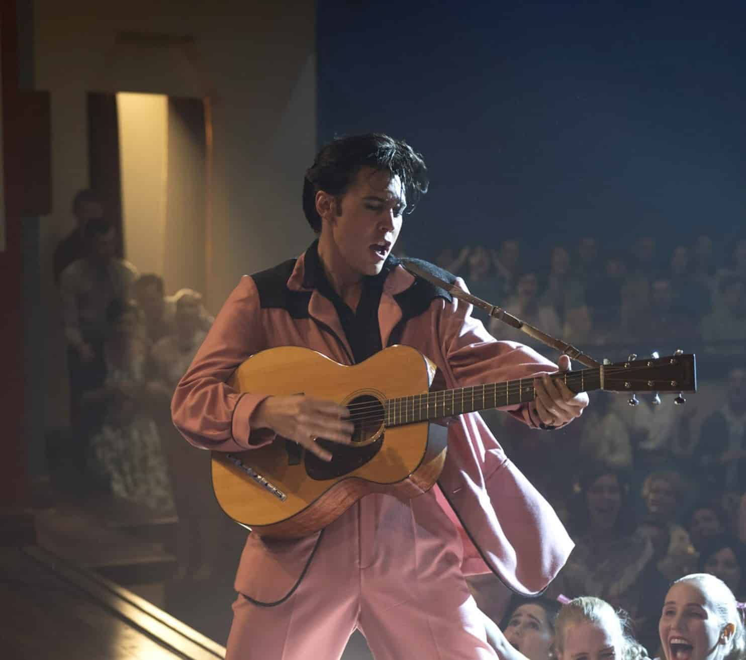 Austin Butler as Elvis in Warner Bros. Pictures’ drama Elvis, a Warner Bros. Pictures release. Photo by Hugh Stewart. Photo Courtesy of Warner Bros. Pictures.
