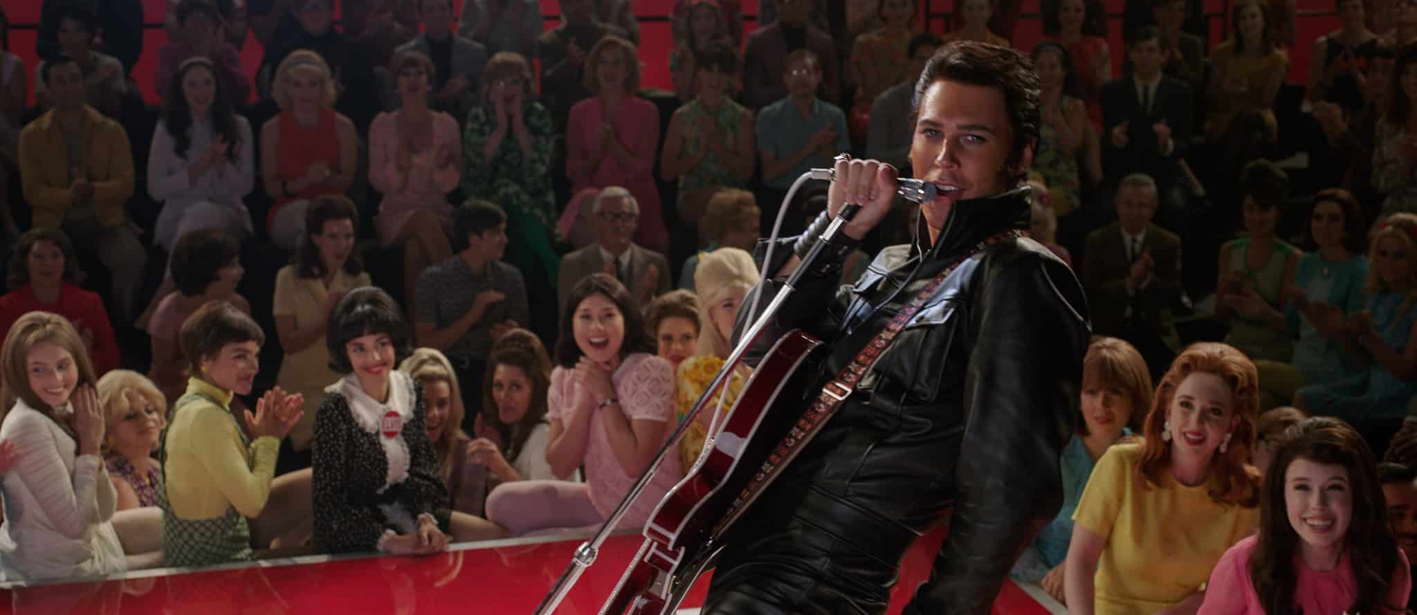 Austin Butler as Elvis in Warner Bros. Pictures’ drama Elvis, a Warner Bros. Pictures release. Photo by Hugh Stewart. Photo Courtesy of Warner Bros. Pictures.