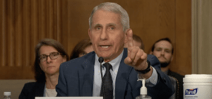 Cover-Up  Dr. Anthony Fauci responds to Sen. Rand Paul in Senate hearing, July 20, 2021 (News 19 WLTX/YouTube) spectator.org masks
