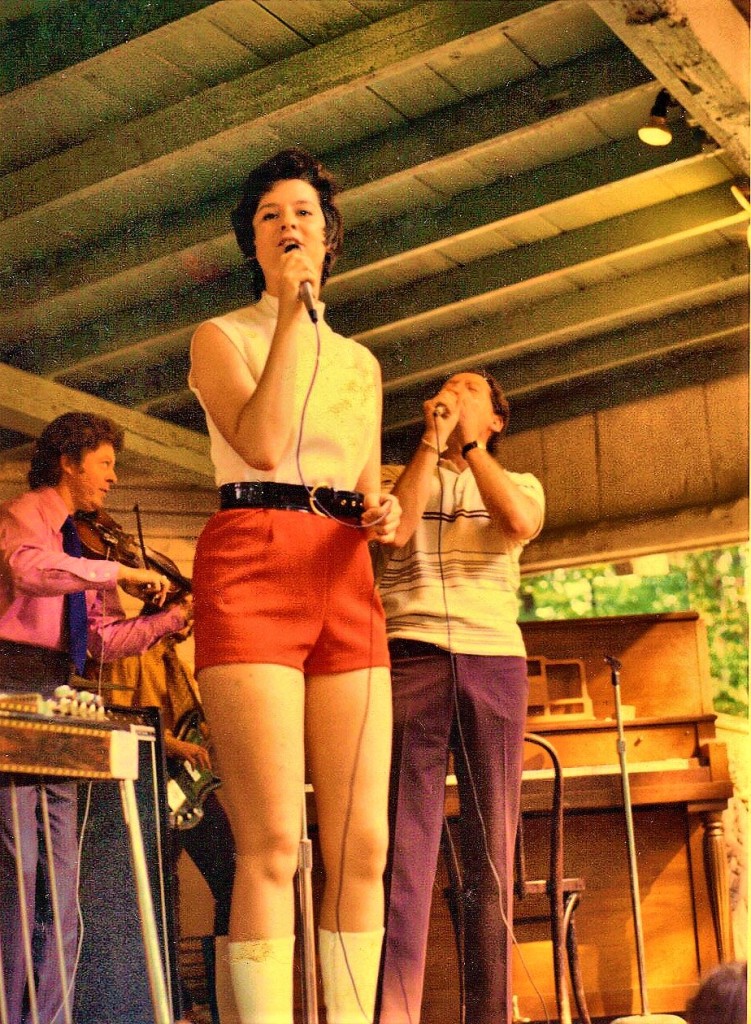 Jerry Lee Lewis, his sister Linda Gail Lewis, and longtime Lewis sideman Kenneth Lovelace, circa 1970, New Tripoli, Pennsylvania (Image credit: Rick Marschall) spectator.org