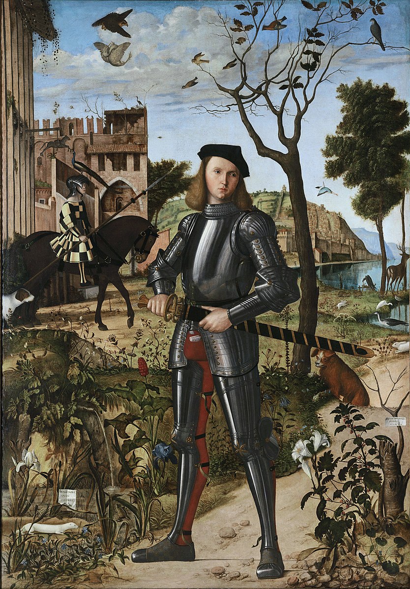 A Young Knight by Vittore Carpaccio