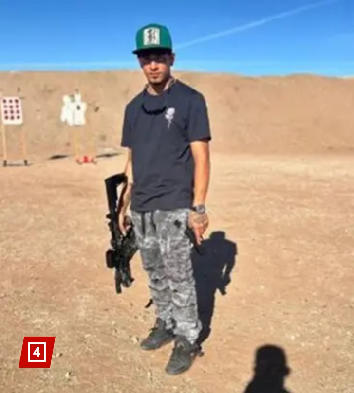 christhian ortega-lopez illegally posed with a gun at a las cruces, new mexico shooting range (u.s. immigration and customs enforcement) spectator.org