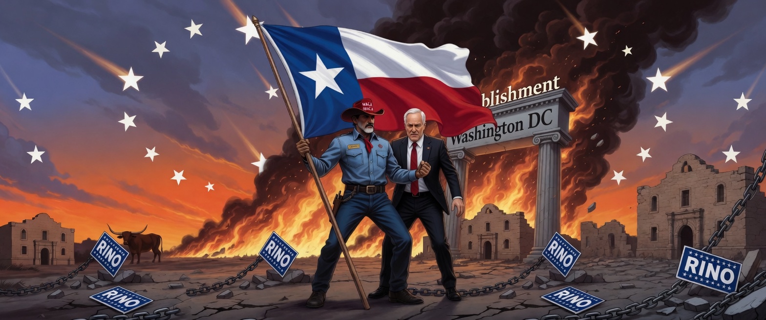 The Spectacle Ep. 423: GOP Texans Are Over Establishment Losers Like John Cornyn Cornyn is politically dead.